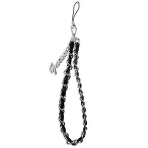 Guess Phone Strap Chain Charms - black (GUSTSASSK)