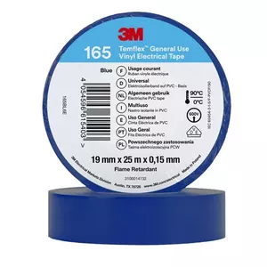 Electrical tape 3M 7100184811 Blue PVC 25m 19mm 0.15mm