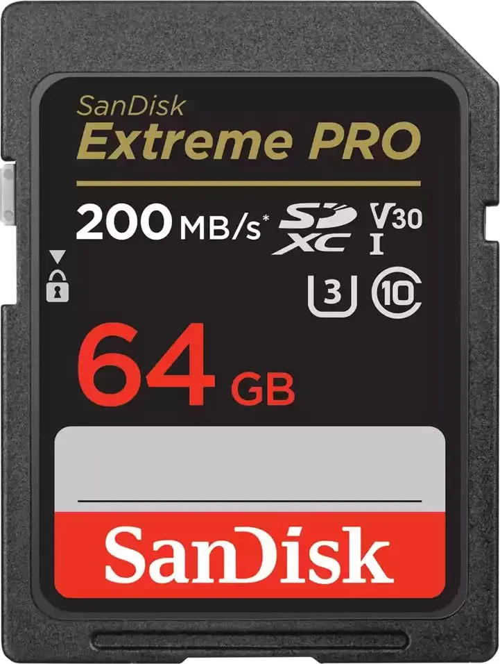 Zibatmiņa SanDisk Extreme PRO 64GB SDXC