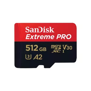 SanDisk Extreme PRO 512 GB MicroSDXC UHS-I Klases 10