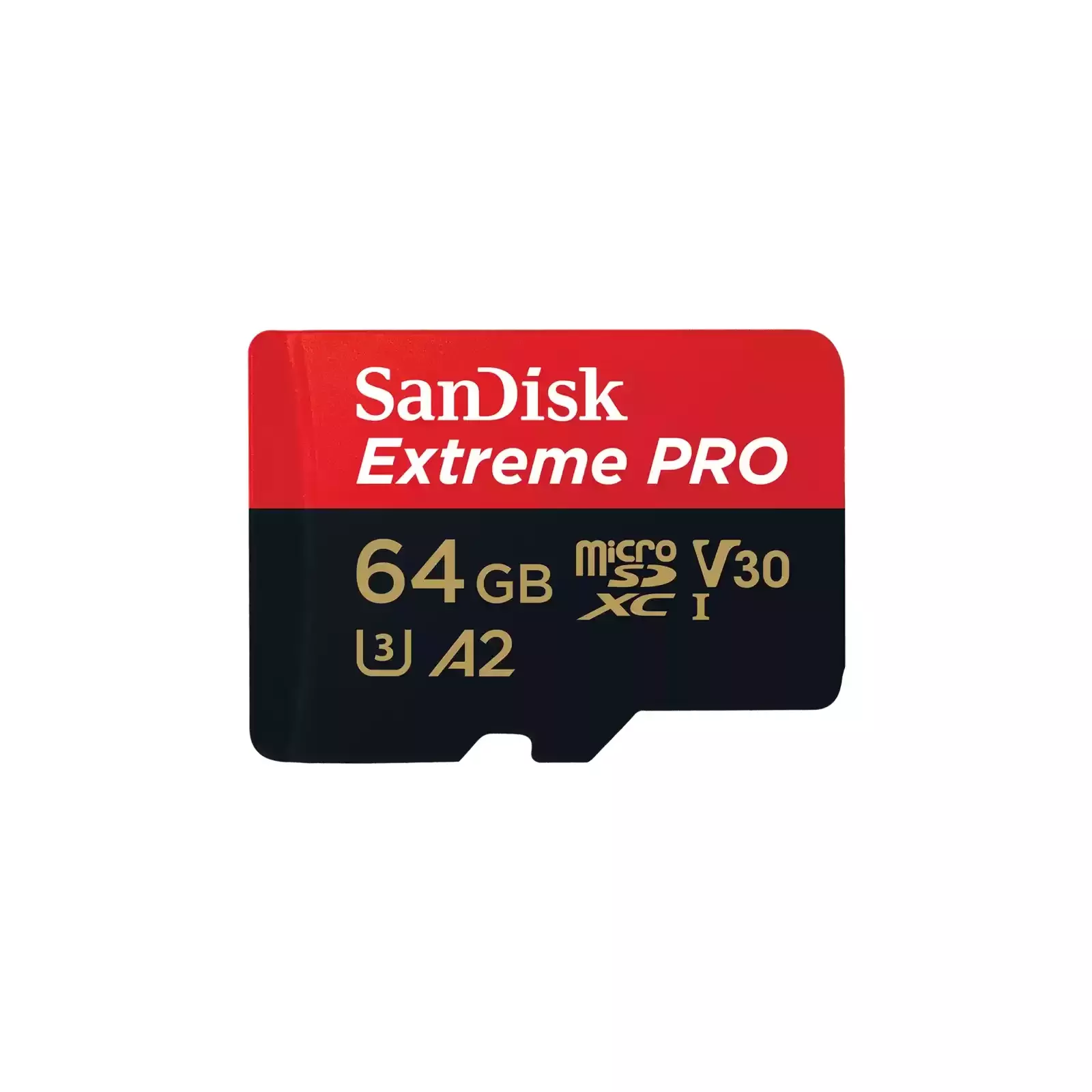 64GB Micro SDXC Extreme Pro A2 Sandisk Memory Card (SDSQXCU-064G-GN6MA)