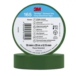 Izolācijas lente 3M 7100184813 Zaļa PVC 25m x 19mm
