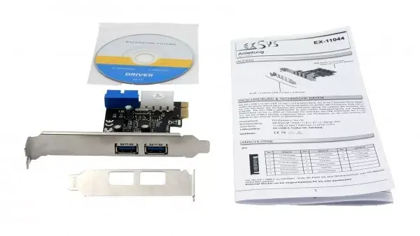 EXSYS EX-11049 Внутренний адаптер USB 3.2 Gen 1 Photo 3