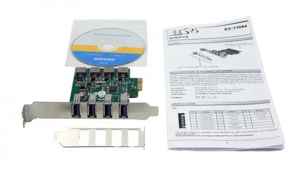 Внутренний USB 3.2 Gen 1 адаптер EXSYS EX-11044 Photo 2