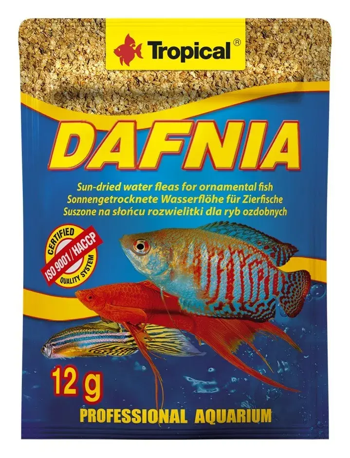 Tropical Dafnia Zivju barība 12g, 1011