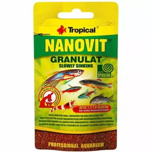 Tropical fish food granules NANOVIT 10 g — Tropical 67101