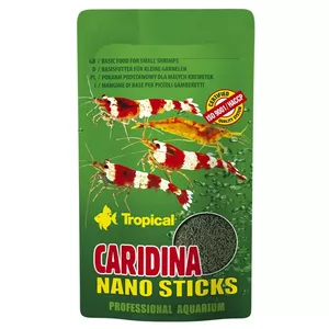 Корм для аквариумных животных Tropical Caridina Nano Sticks 10 г — полноценный корм для креветок и нано-беспозвоночных