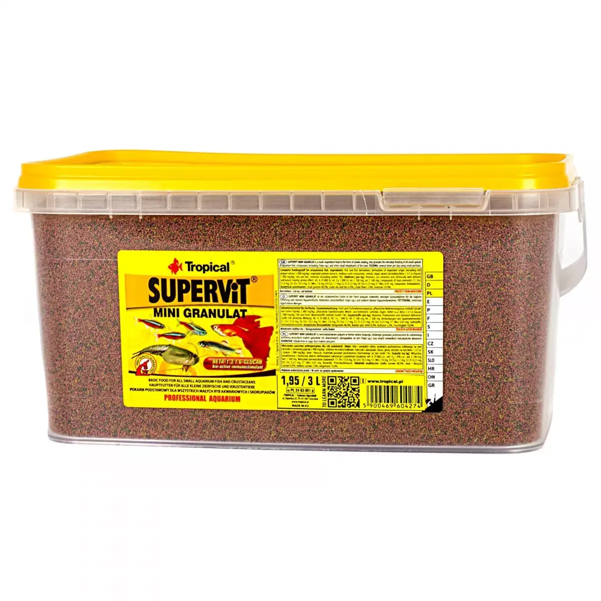 Tropical Supervit Mini Granulat сухой корм 0.1625 кг Photo 5