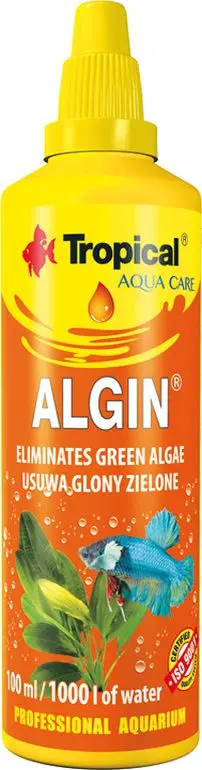 Tropical ALGIN 100ml Aquarium Water Treatment Photo 4