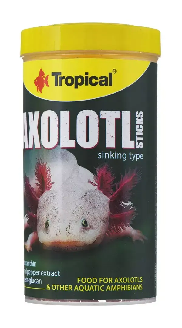 Tropical Axolotl Sticks fish food 250 ml / 135 g Photo 2