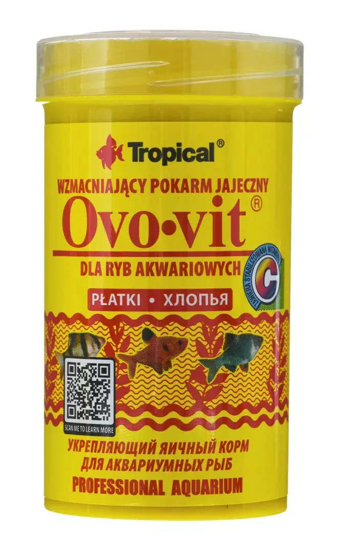 Tropical OVO-VIT жидкий корм 100 мл Photo 2