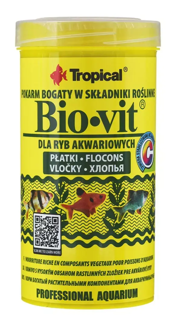 Tropical BIO-VIT 250 мл / 50 г витаминная добавка для рыб Photo 4