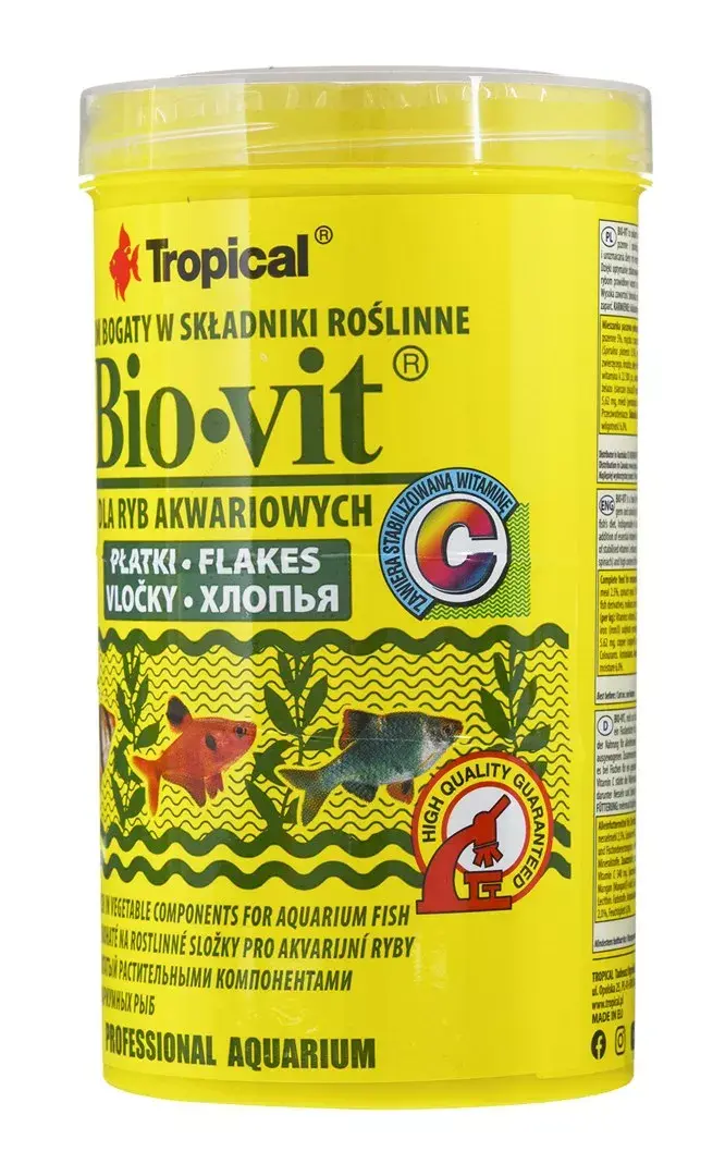 Zivju barība Tropical BIO‑VIT 500 ml / 100 g Photo 4