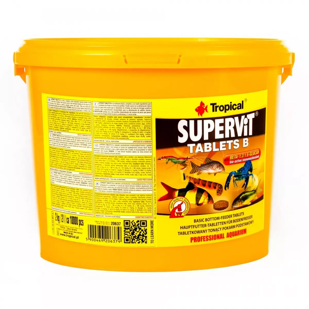 Tropical Supervit Tablets B — сухой корм в таблетках Photo 4