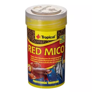 Корм для рыб Tropical TROPICAL RED MICO 100 мл / 8 г — микропеллеты для усиления окраски
