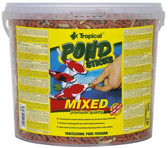 Tropical Pond Sticks Mixed — sausā barība dīķim 0,9 kg Photo 4