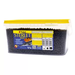 Сухой корм для рыб Tropical Sterlet Basic гранулы 1,5 кг (3 л) для аквариумных рыб
