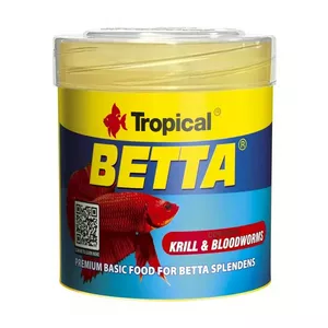 Корм для бойцовых рыб Tropical Betta 100 мл (25 г) — корм для петушков и мелких декоративных рыб
