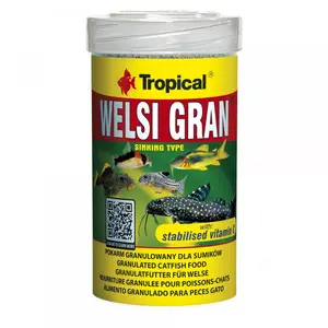 Сухой корм для рыб Tropical Welsi Gran 0.1625 кг (0.25 л) — гранулы для аквариумных рыб