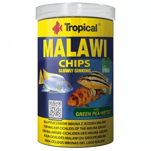 Сухой корм для рыб Tropical Malawi хрустящие хлопья 0.13 кг (0.25 л) для аквариумных рыб