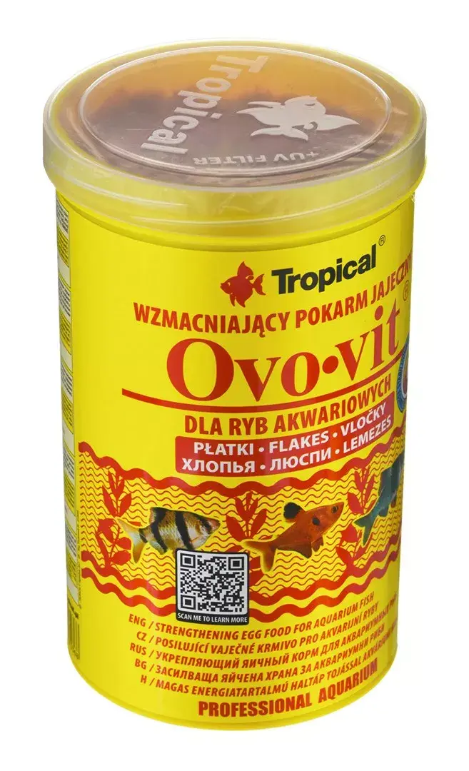 Tropical OVO‑VIT корм для рыб 1000 мл + 200 г Photo 2