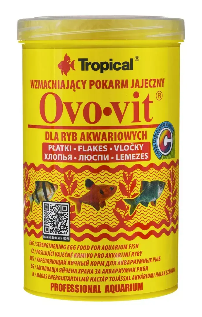 Tropical OVO‑VIT корм для рыб 1000 мл + 200 г Photo 3