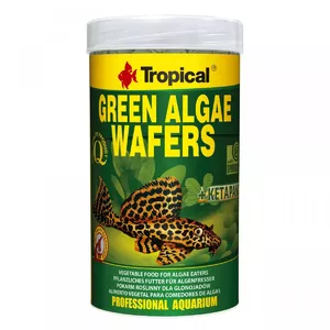 Dry Fish Food Tropical Green Algae Wafers — 0.45 kg (1 L) — Tablets, 45% Protein, 6% Fat, 5% Fiber