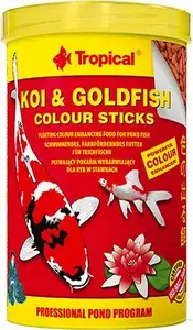 Fish Food Tropical Koi & Goldfish Colour Sticks 4 kg – color-enhancing sticks for koi and goldfish