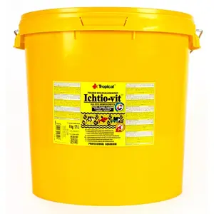 Dry flake fish food Tropical Ichtio-Vit 4 kg (21 L) for aquarium fish