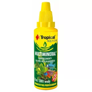 Liquid microelement fertilizer Tropical Multimineral 30 ml for aquariums, concentrated trace element supplement