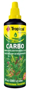 Liquid carbon supplement Tropical Carbo 100 ml — aquarium plant carbon source