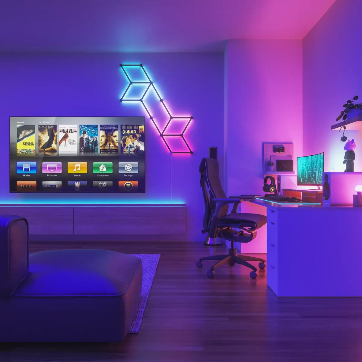Vāks Nanoleaf NL59-0001BM-9PK Photo 8