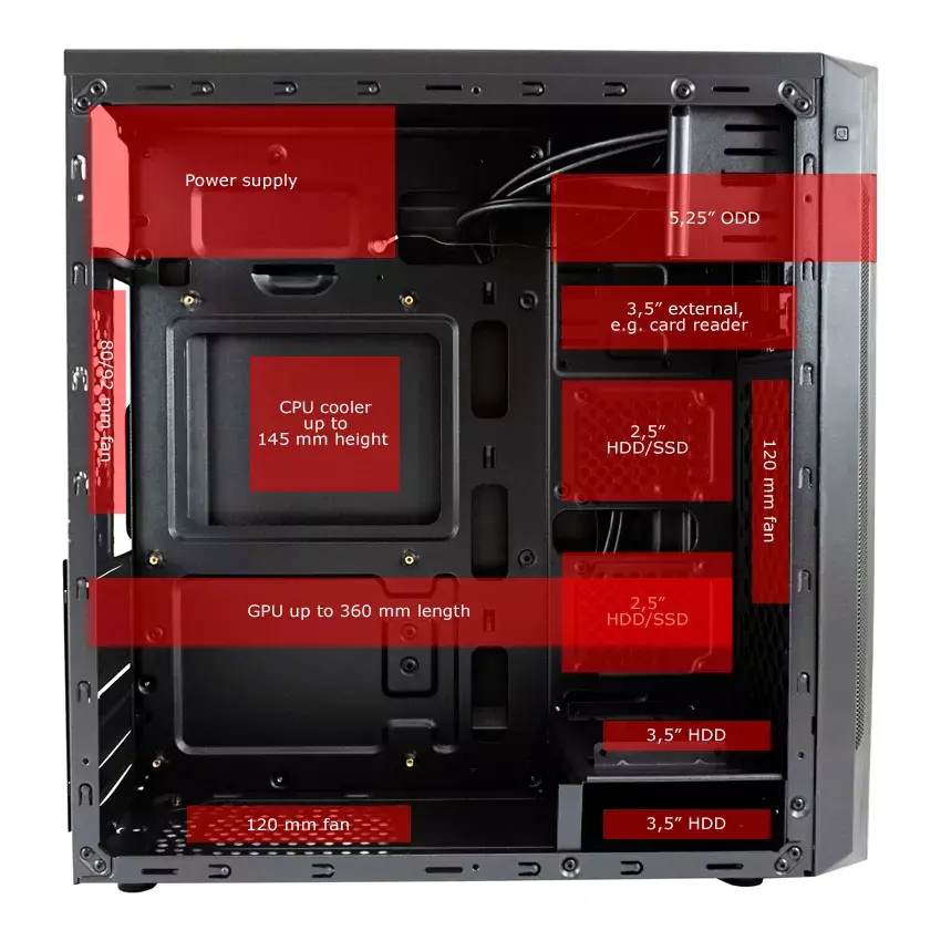 Компьютерный корпус LC-Power 7040B Photo 8