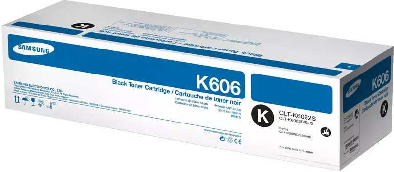 Melnais tonera kasetne HP CLT-K6062S Samsung