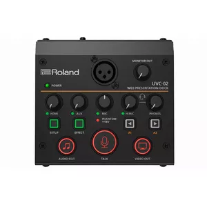 Audio Conferencing Bridge Roland UVC-02 Black 48 kHz USB AUX