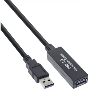 Удлинительный кабель USB 3.2 Kindermann 5773000311, 10 м, активный, A (м) — A (ж)