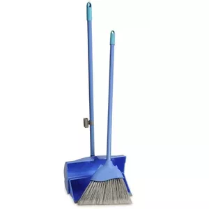 Broom with Shovel Long Handle Spontex – floor broom and dustpan set, long-handled cleaning tool