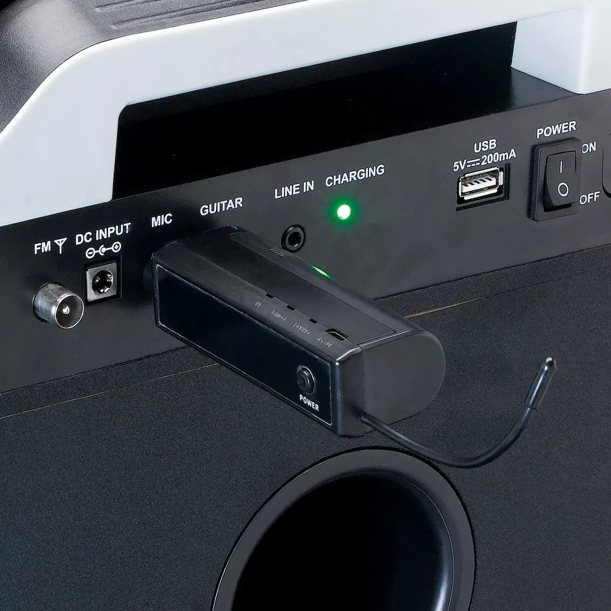 Сценический микрофон Lenco MCW-011BK Photo 4