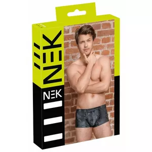 Мужские брюки NEK 21329821701 размер S — эластичный полиэстер/спандекс с узором под змею, полиуретановое покрытие