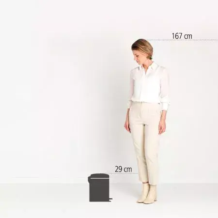 Brabantia NewIcon 5 L Round Waste Bin Photo 2