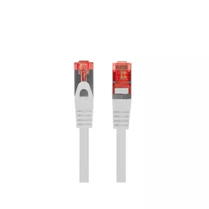 LANBERG Cat6 F/UTP (FTP) networking cable 1 m, RJ-45 to RJ-45, Grey