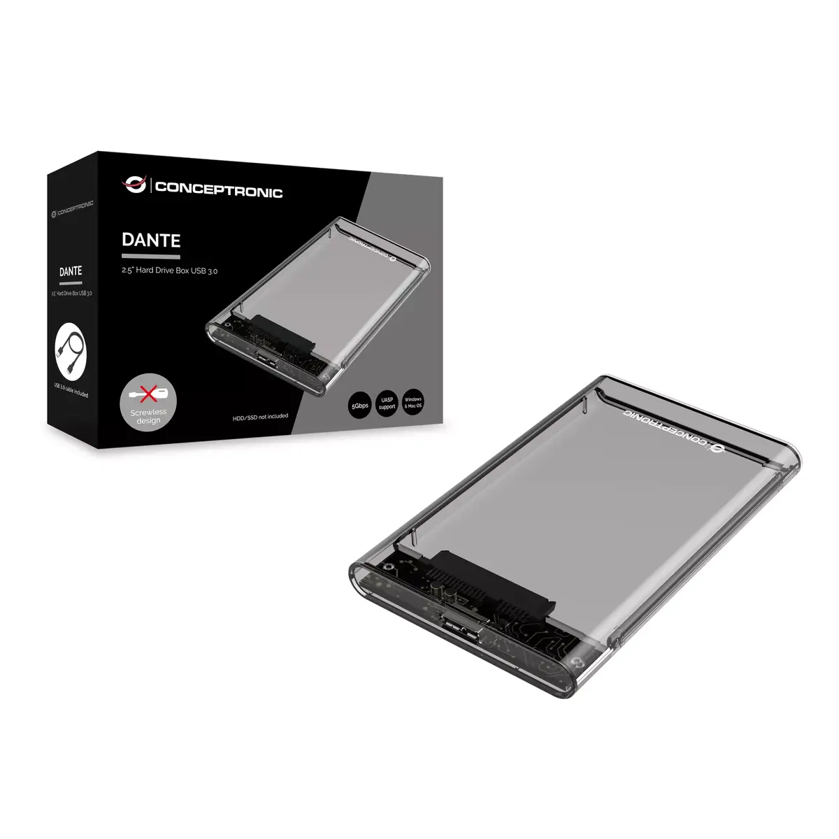 Корпус HDD/SSD Conceptronic DANTE 2.5" Photo 2