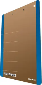 Клипборд Donau Life синий — Donau модель 330288101, формат A4 с зажимом