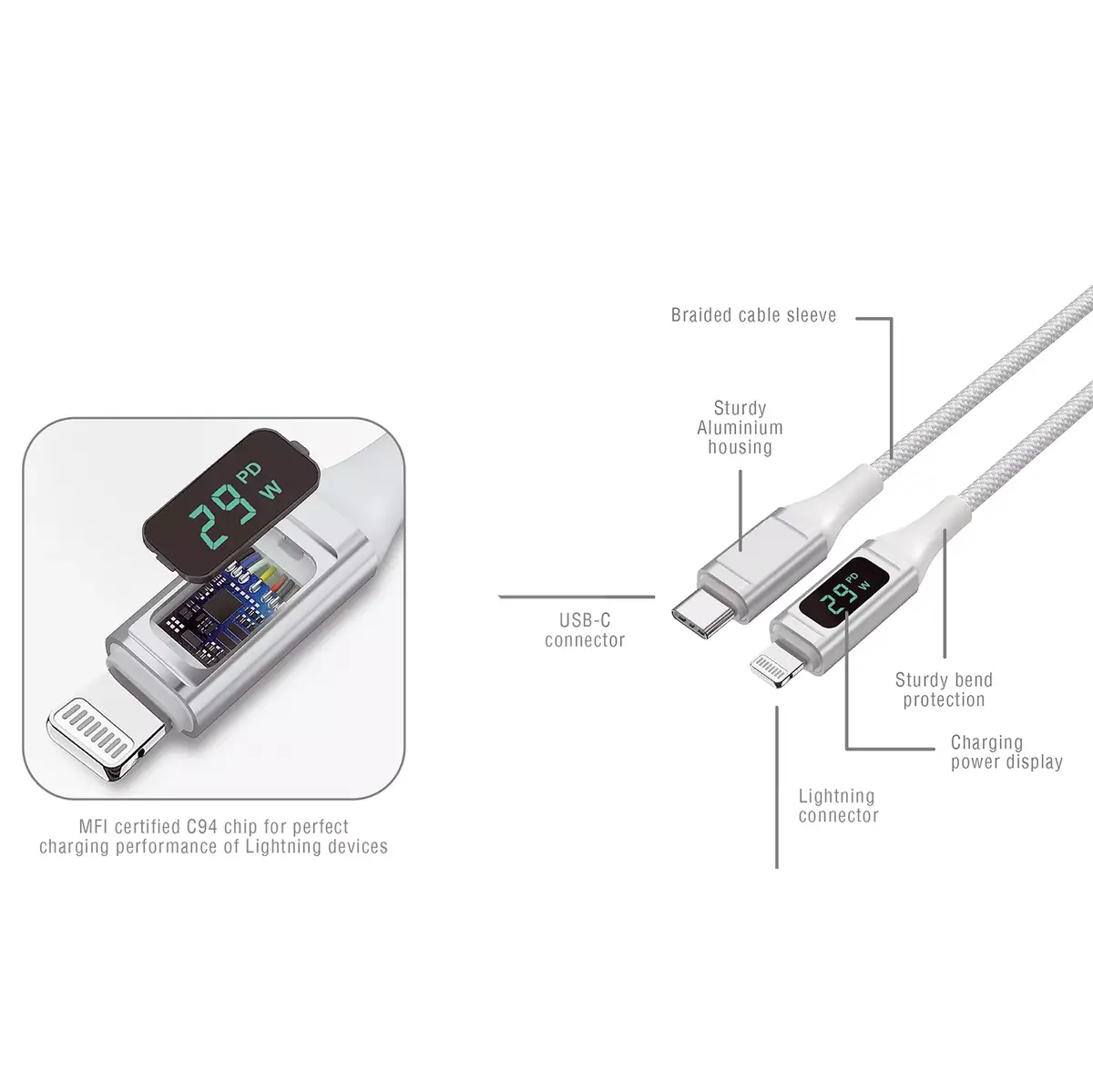4smarts кабель USB-C—Lightning 1.5 м (458164) Photo 7