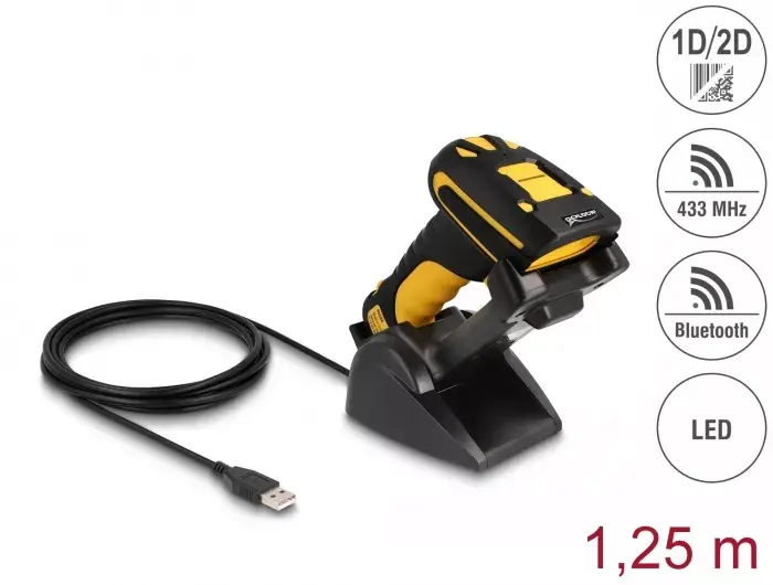 Handheld Barcode Scanner DeLOCK 90586 Photo 6