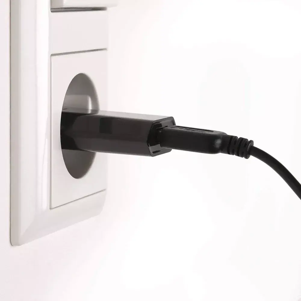 Charger Techly Compact Charger USB 1A European Plug Black Photo 7