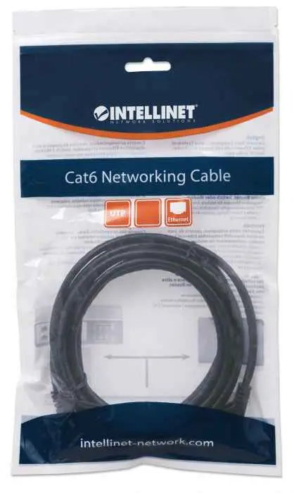 Сетевой патч-корд Intellinet Cat6 U/UTP 0.5м Photo 2