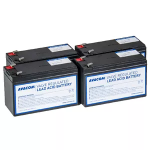 Аккумулятор AVACOM AVA-RBP04-12072-KIT для ИБП, совместимая замена 12В 7.2А·ч