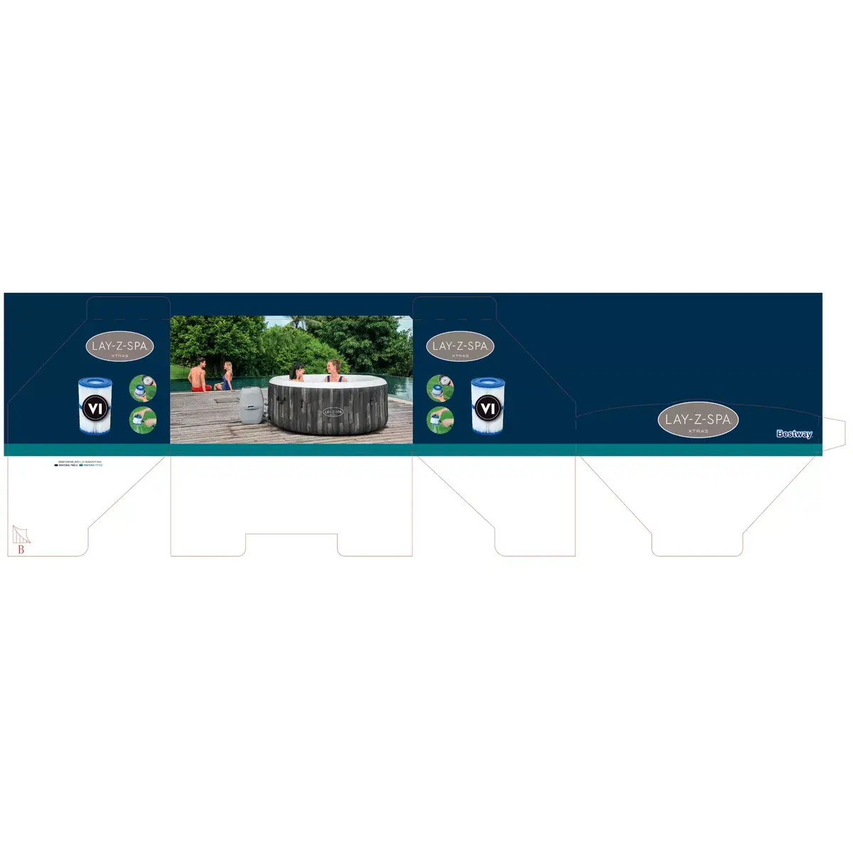 Filter cartridge Bestway Lay-Z-Spa Filter Cartridge(VI) Photo 4