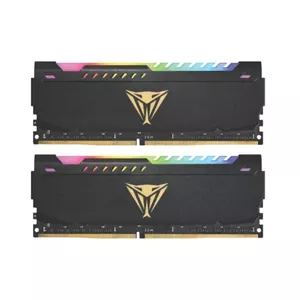 Desktop DDR4 Memory PATRIOT Viper Steel 32GB (2x16GB) 3600MHz 288-pin DIMM 1.35V, RGB backlight